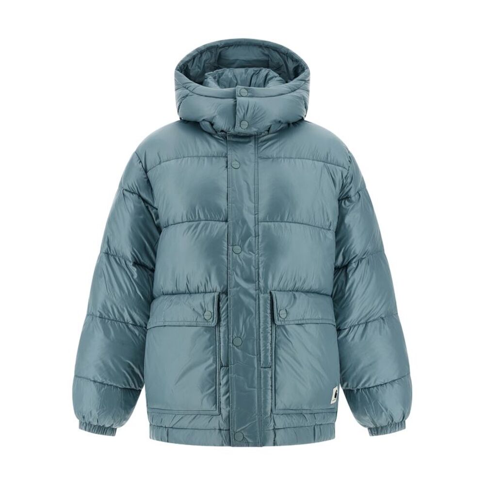 Carhartt Wip Blue Polyester Full-Length Women's Jacket